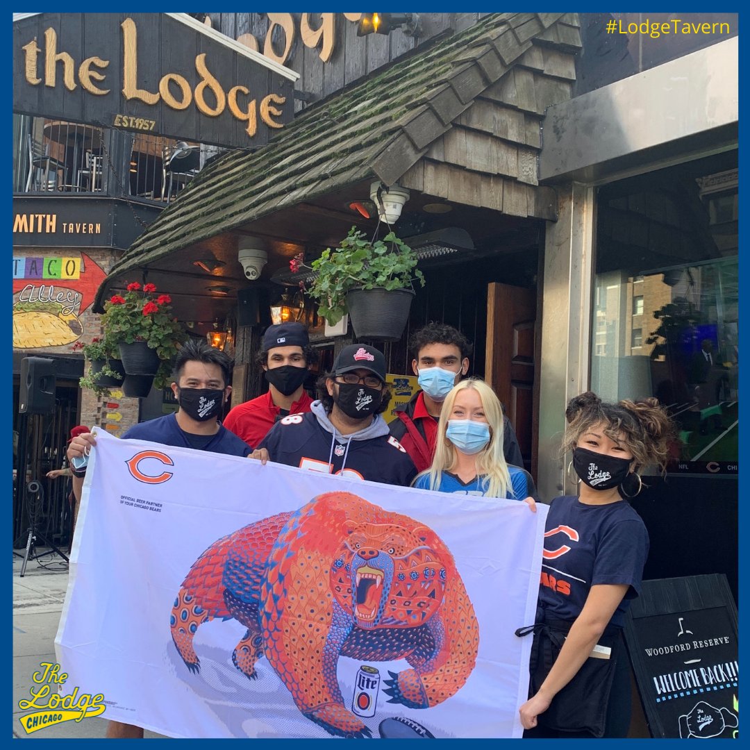 LodgeTavern's tweet photo. Big day for Bears fans! The schedule for this fall comes out tonight, are you watching with us next season?🐻⬇️

#LMGChicago #LodgeTavern #Chicago  #ChicagoBars #NeighborhoodBar #WatchParty #Sports #SportsBar #TVs #ChicagoNightlife #HappyHourChicago #ChicagoDrinks @ChicagoBears https://t.co/OgRLaWyVBI