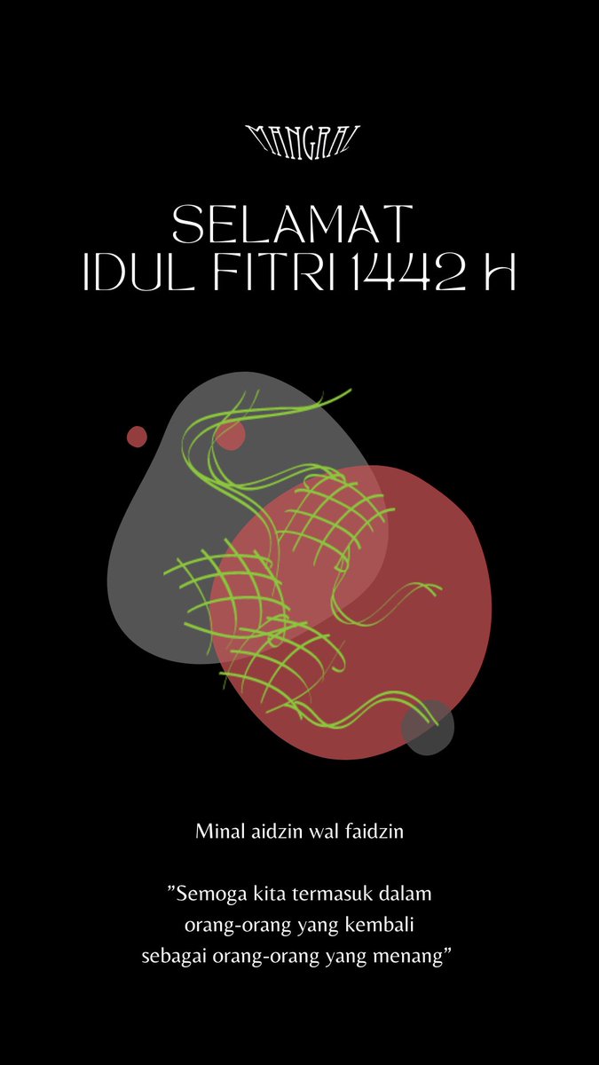 MANGRAL_ID's tweet photo. Selamat Hari Raya Idul Fitri 1442 H.
Mohon maaf lahir dan batin 🙏🏼

#MANGRAL #IdulFitri1442H https://t.co/1AmWbue0tV