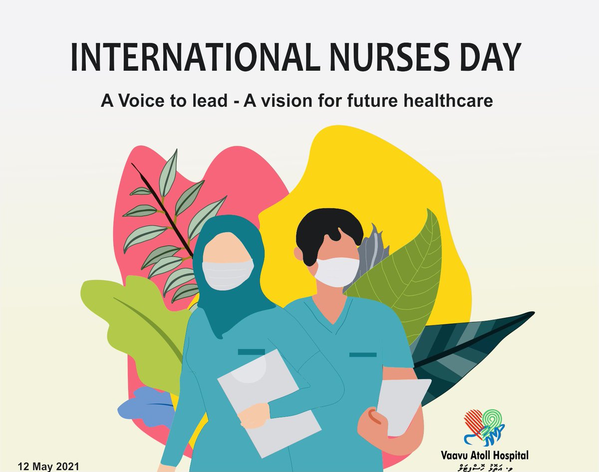 Happy nurses day to all nurses working in vaavu atoll hospital and around the world.       #nursesday2021