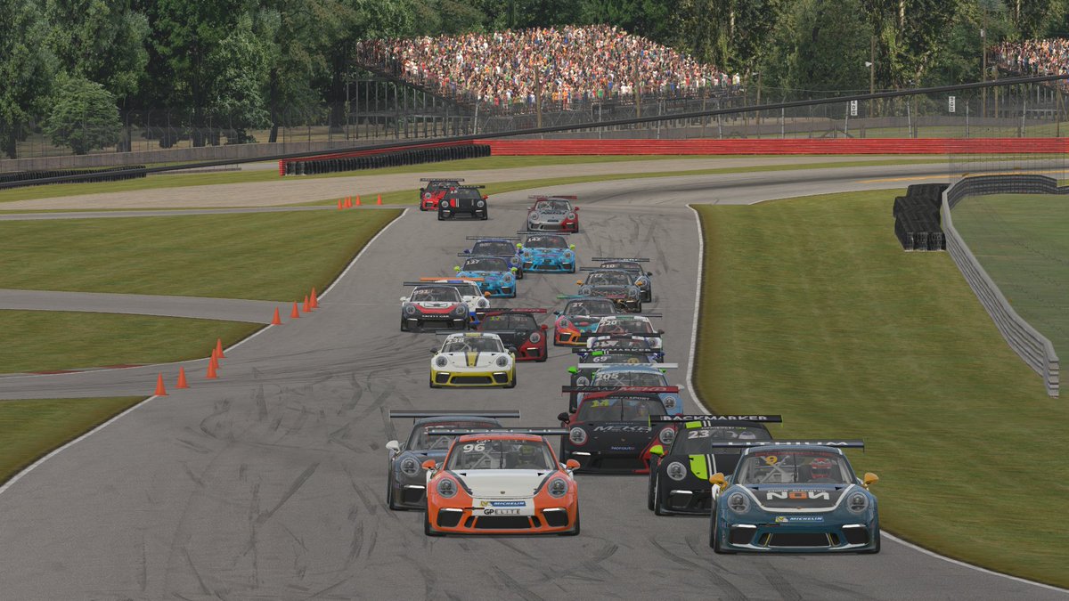 Official_ISRC's tweet photo. Round 6 of #ISRPC from @Circuitcat_eng is on this week! We have had FP1 and it is TIGHT! 16 drivers less than 1 second apart!

FP2 is in 3 hours, if you want to get on the grid for Thursday night then head over to our Discord and #signup.

#Porsche #CupCar #flat6 #auralsensation https://t.co/lRBHycDXcF