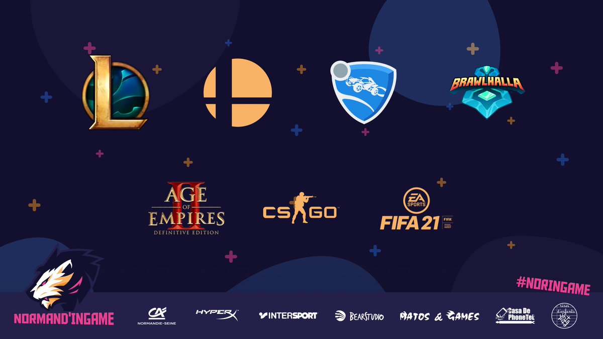 LET'S GOOO !! 
Les inscriptions aux tournois sont ouvertes🔥

Rassemblez vite vos copains pour détruire vos adversaires le 5 et 6 juin et remporter un des nombreux lots en jeu !🎁

les inscriptions c'est ici : normandingame.fr🦁

Bonne chance🙏

 #NDIG