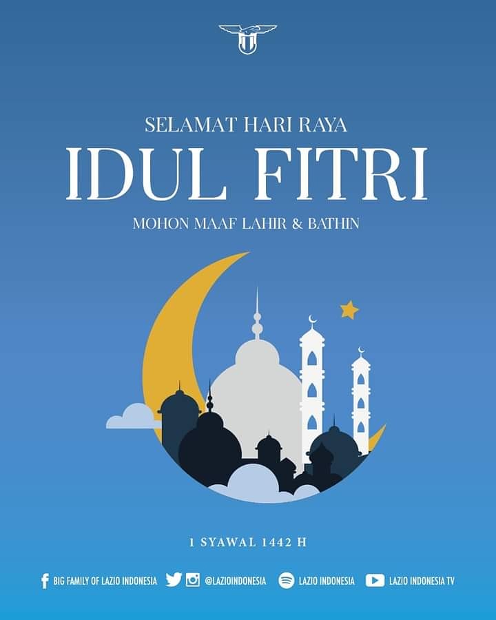 Minal aidzin wal Faidzin mohon maaf lahir dan batin. 💙
#lazioindonesia