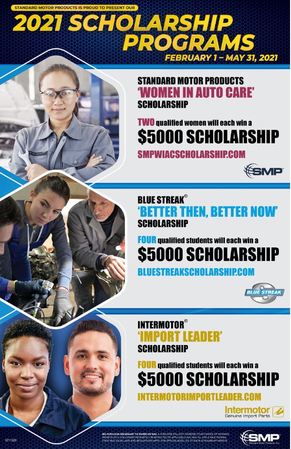 We are committed to supporting future technicians of the #automotive industry. And this year, we're giving away ten $5,000 #scholarships across three exciting contests. Get the details and apply at standardbrand.com/en/promotions/… #education