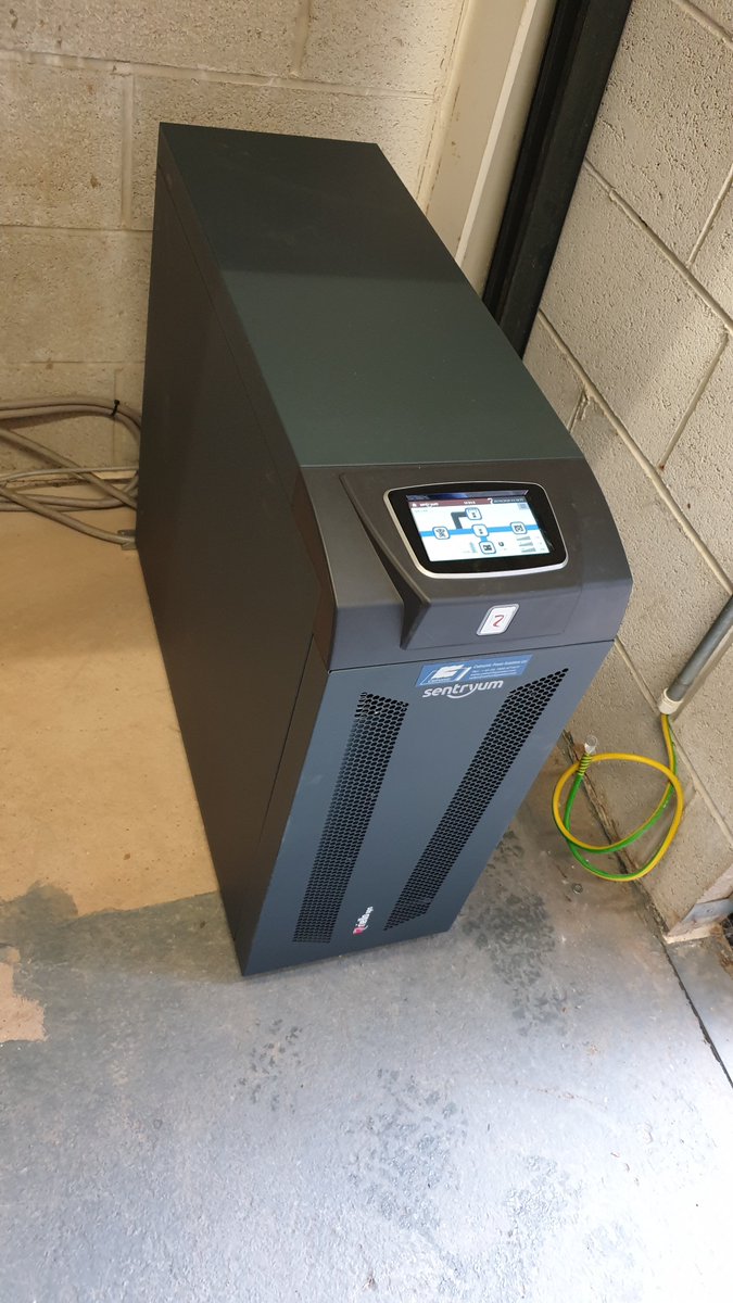 Cetronic_Power's tweet photo. Hotel UPS replaced without any power interruption because the original install had an external manual bypass switch. It's good to think ahead! https://t.co/LCnzdAyyEW