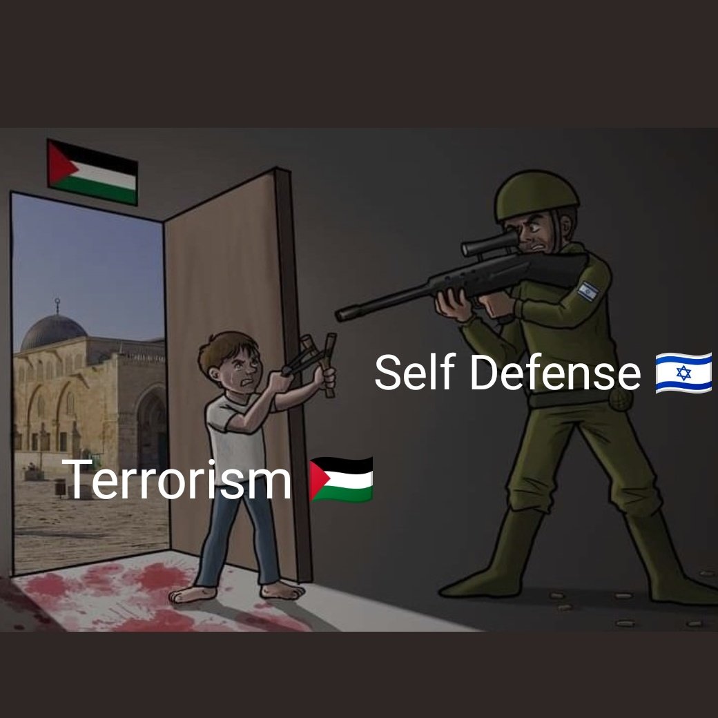 Western Logic...
#freepalastine