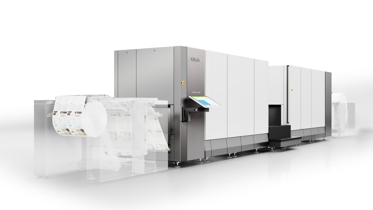 canonproprintes's tweet photo. Hoy lanzamos la nueva generación de impresoras de inyección de tinta de alimentación continua. La tecnología avanzada de ColorStream 8000 establece un nuevo estándar de calidad, eficiencia y productividad de impresión https://t.co/0WQKLDVpcr
#ColorStream #eficiencia #crecimiento https://t.co/rq0X8AtjpL