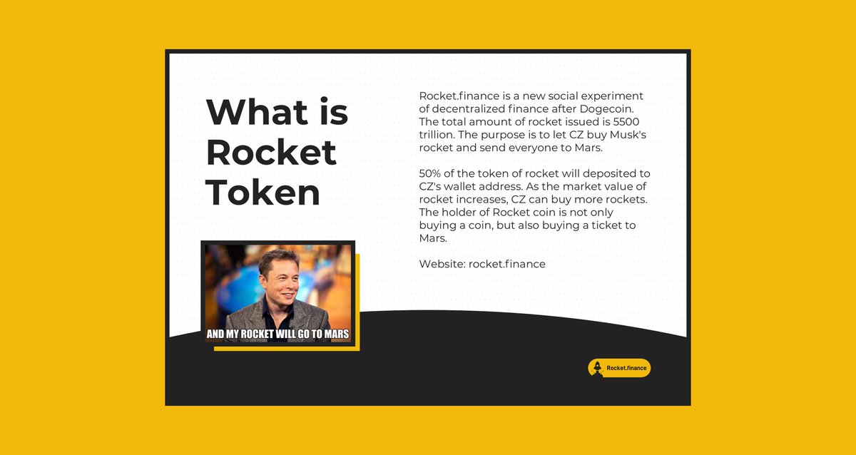 Rocket Finance tweet media