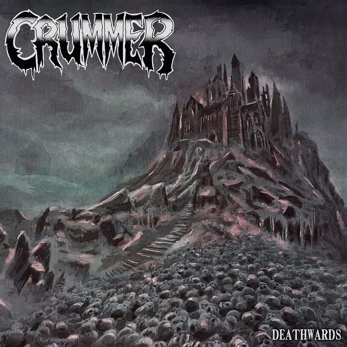 GRIMM_Gent's tweet photo. The newly formed Spanish death metal outfit @CrummerBand presents with 'Deathwards' a fair amount of melodies and aggression by incorporating the buzzing resonance of HM-2 distortion and sledgehammering drums. Read the full review on our site • GRIMM Gent https://t.co/0PnRE3cWga https://t.co/7URkvIRE1I