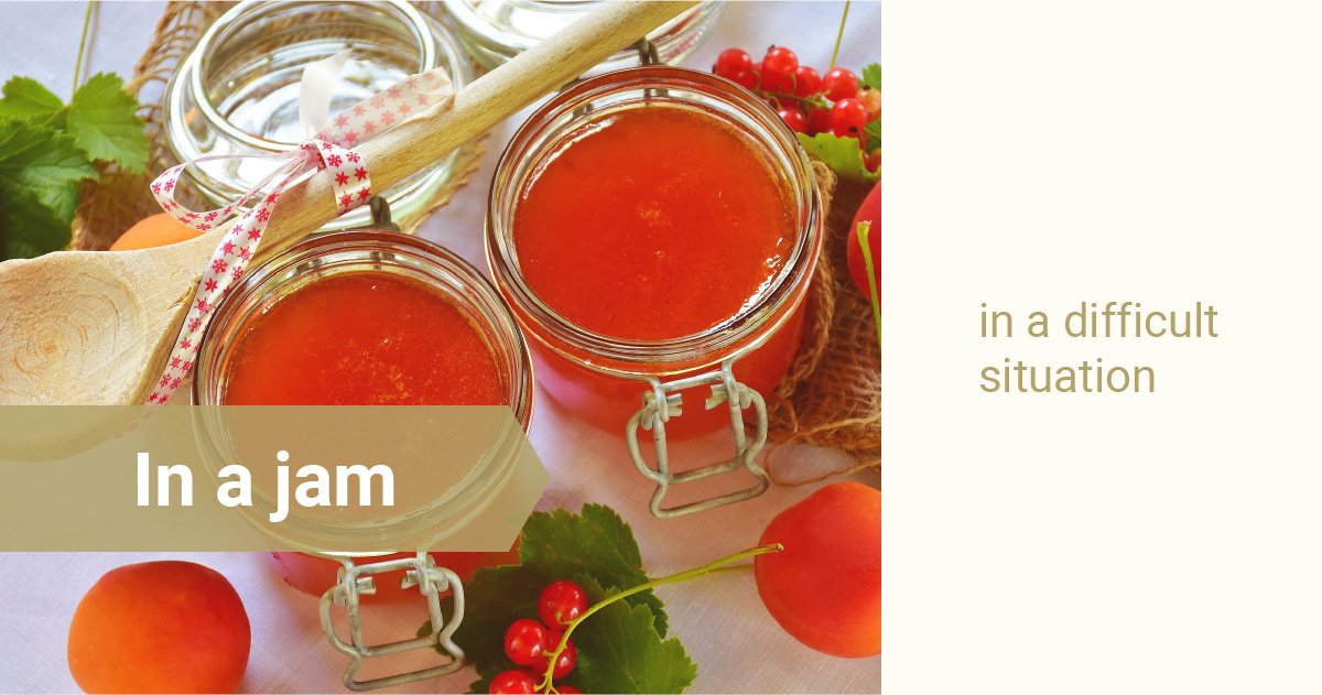 If someone is in a difficult situation, you can say they are in a jam. Can you think of a time when you helped someone get out of a jam? Comment below 👇 

English can be wonderfully weird. Find your next course at GTLI to help make sense of it all. esl.gatech.edu