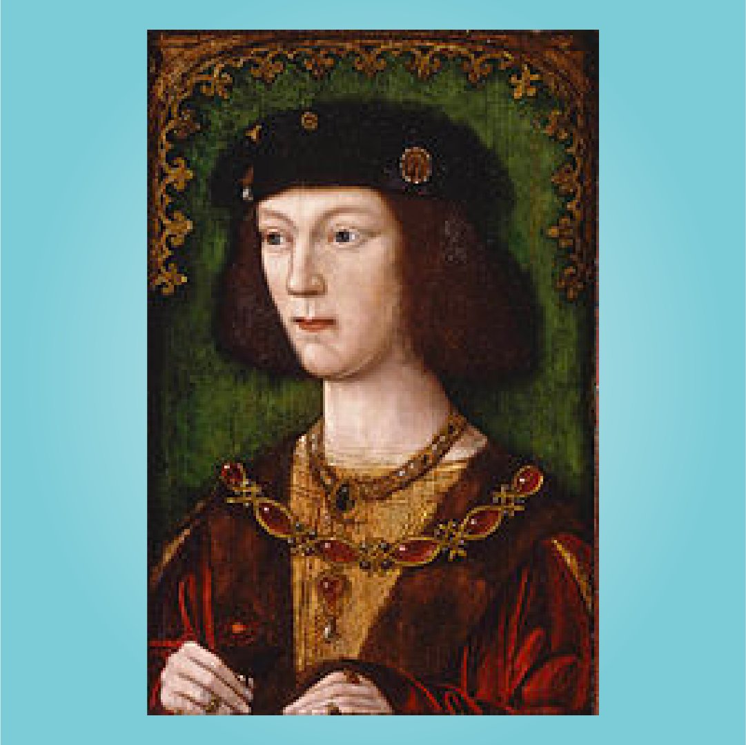 Fun Fact: King Henry VIII (second image) was the spare. His older brother Arthur was the heir next in line, but died in 1502. 

Henry not only succeeded the throne, but also married Arthur's now widow, Catherine of Aragon 😮

And you think your family is odd ...