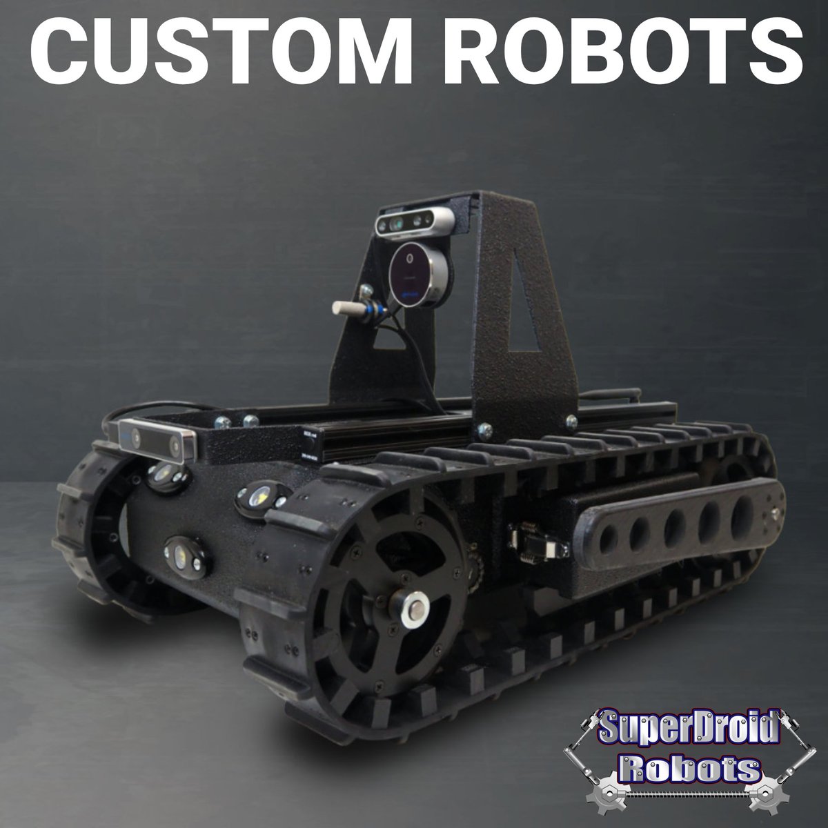 SDRobots's tweet image. Looking for a custom #robot? Working on an #engineering project and need something built just for you? #SuperDroidRobots has you covered! We can design and fabricate anything you need in our in-house facility. Learn more at ow.ly/5cCs50EJTU6