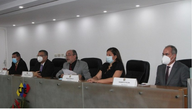 Tacariguas997FM's tweet photo. CNE acuerda "megaelección" y ampliación de la auditoría al sistema de votación, Tal como detalló Calzadilla, la nueva directiva del ente rector evaluó "la viabilidad técnica" y acordó "elecciones conjuntas regionales y municipales". #12May https://t.co/2qKkE1YIuC