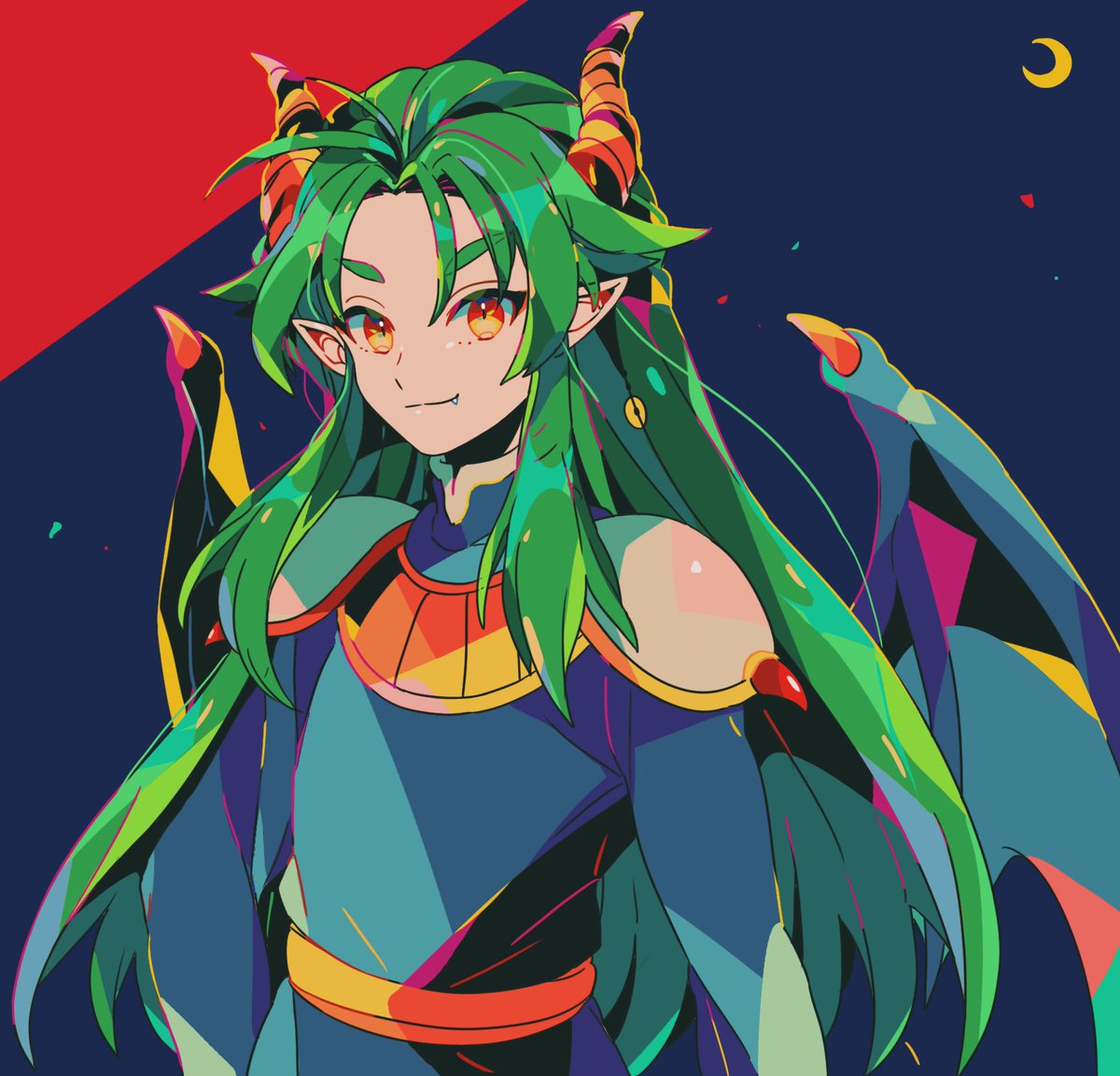 サタンさま ぷよぷよ 月森水貴 Mizuki Tsukimoriのイラスト サタンさま ぷよぷよ 月森水貴 Mizuki Tsukimoriのイラスト