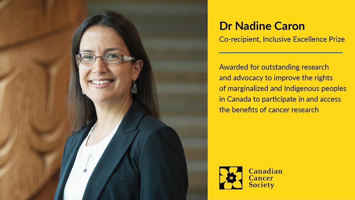 CCSResearch's tweet image. Congratulations to Drs Nadine Caron and Juliet Daniel @bajanjules27, co-recipients of the inaugural @cancersociety Inclusive Excellence Prize, which honours researchers for advancing equity, diversity and inclusion in Canadian cancer research.

Read more: bit.ly/3uGY42C