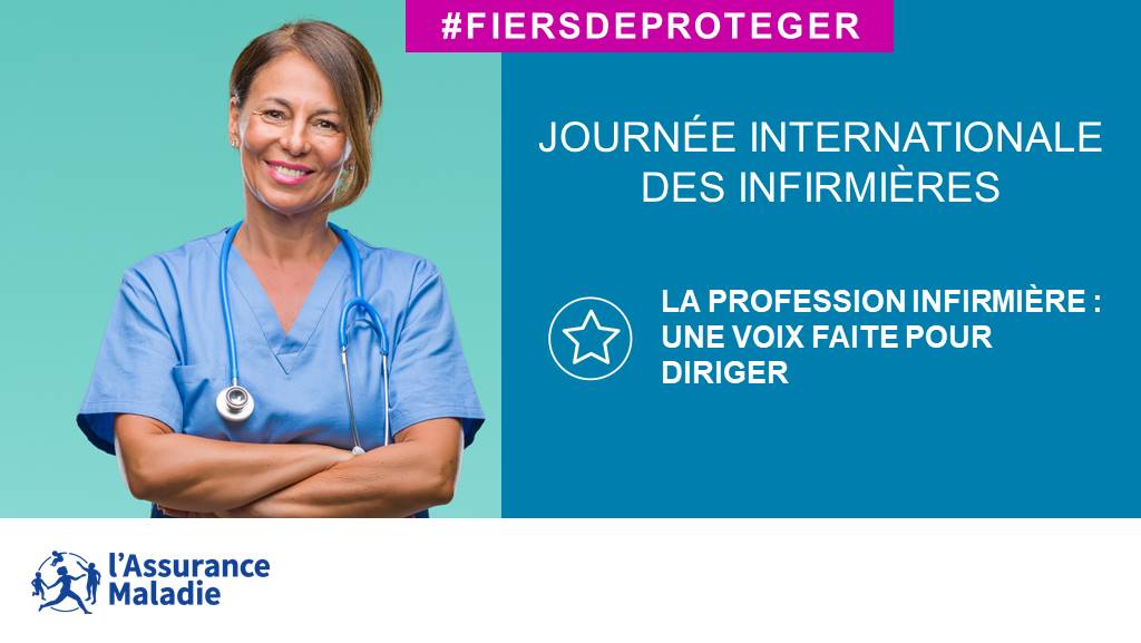 C'est la #JournéeInternationaleDesInfirmières placée sous le thème #LaProfessionInfirmièreUneVoixFaitePourDiriger - Aujourd’hui, nous mettons à l’honneur ces professionnelles de la santé indispensables au sein des équipes médicales #UneVisionPourLesSoinsDeDemain
