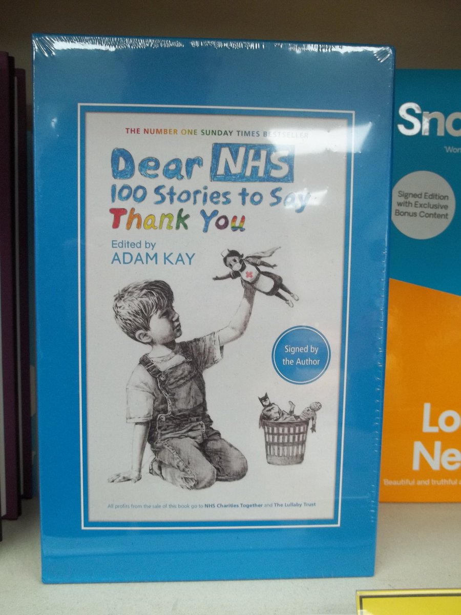 Victoria_Books's tweet photo. #Signed copies of #DearNHS by @amateuradam @TrapezeBooks available now in #Haverfordwest #Pembrokeshire https://t.co/wNO1GhmSjJ