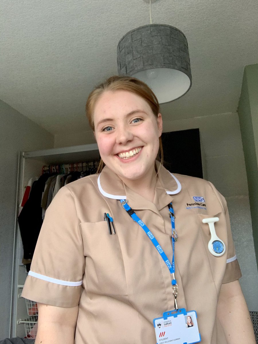 I’m proud to be in training to become a nurse and have met some of the most amazing, inspiring nurses since starting. It’s a privilege to be a TNA 🤩#traineenursingassociate #InternationalNursesDay2021