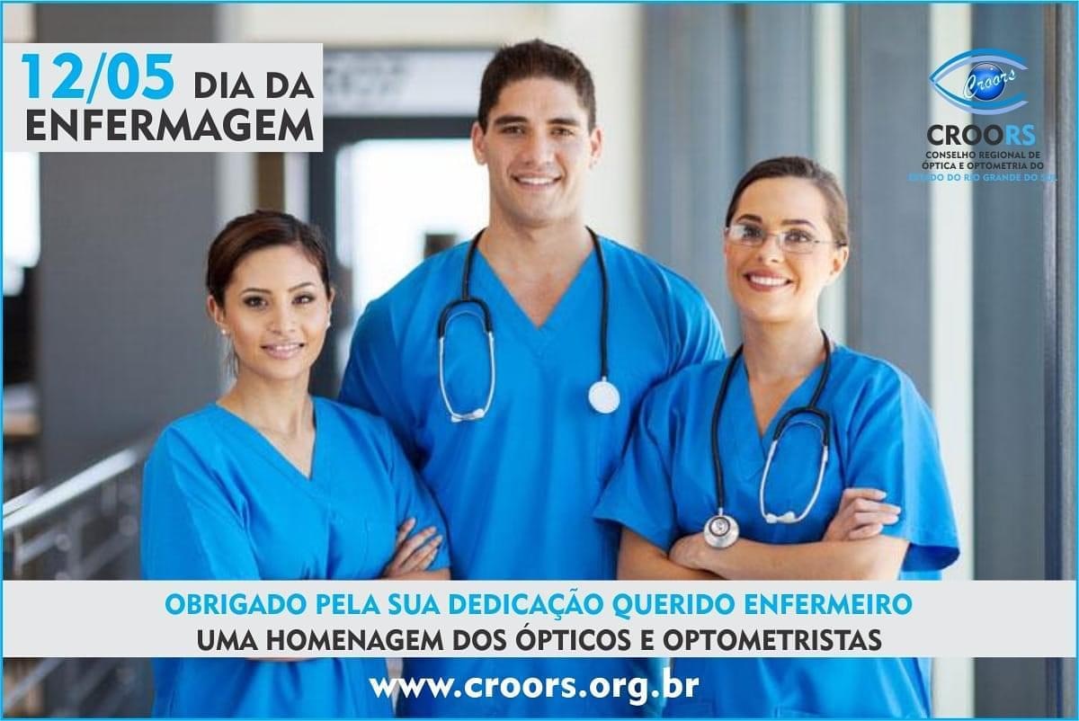 Parabéns aos profissionais da Enfermagem!