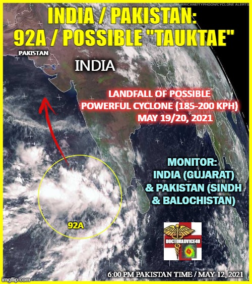 IMD flags possibility of Tauktae cyclonic storm formation over Arabian Sea