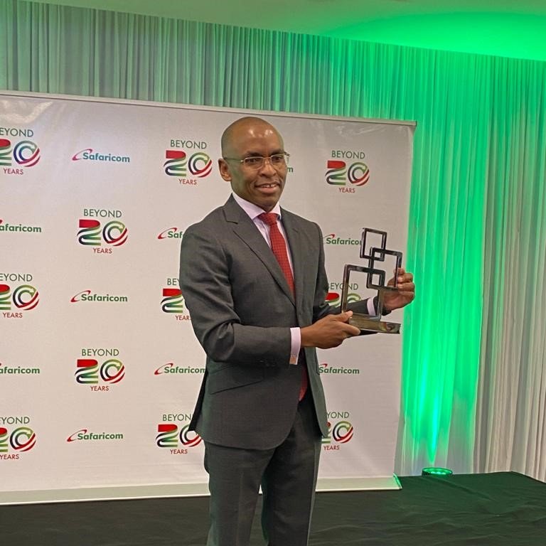 GSMA Africa (@gsmaafrica) on Twitter photo Today the <a href="/SafaricomPLC/">Safaricom PLC</a> 2020 Global Mobile (GLOMO) Award has officially been handed over to the CEO, <a href="/PeterNdegwa_/">Dr Peter Ndegwa</a> by <a href="/G_Akinwale/">Akinwale Goodluck</a>, Head of SSA Region in the GSMA. The award was given in recognition of <a href="/SafaricomPLC/">Safaricom PLC</a> outstanding contribution to the #mobile industry. <a href="/GSMAEvents/">GSMA Events</a> Today the <a href="/SafaricomPLC/">Safaricom PLC</a> 2020 Global Mobile (GLOMO) Award has officially been handed over to the CEO, <a href="/PeterNdegwa_/">Dr Peter Ndegwa</a> by <a href="/G_Akinwale/">Akinwale Goodluck</a>, Head of SSA Region in the GSMA. The award was given in recognition of <a href="/SafaricomPLC/">Safaricom PLC</a> outstanding contribution to the #mobile industry. <a href="/GSMAEvents/">GSMA Events</a>
