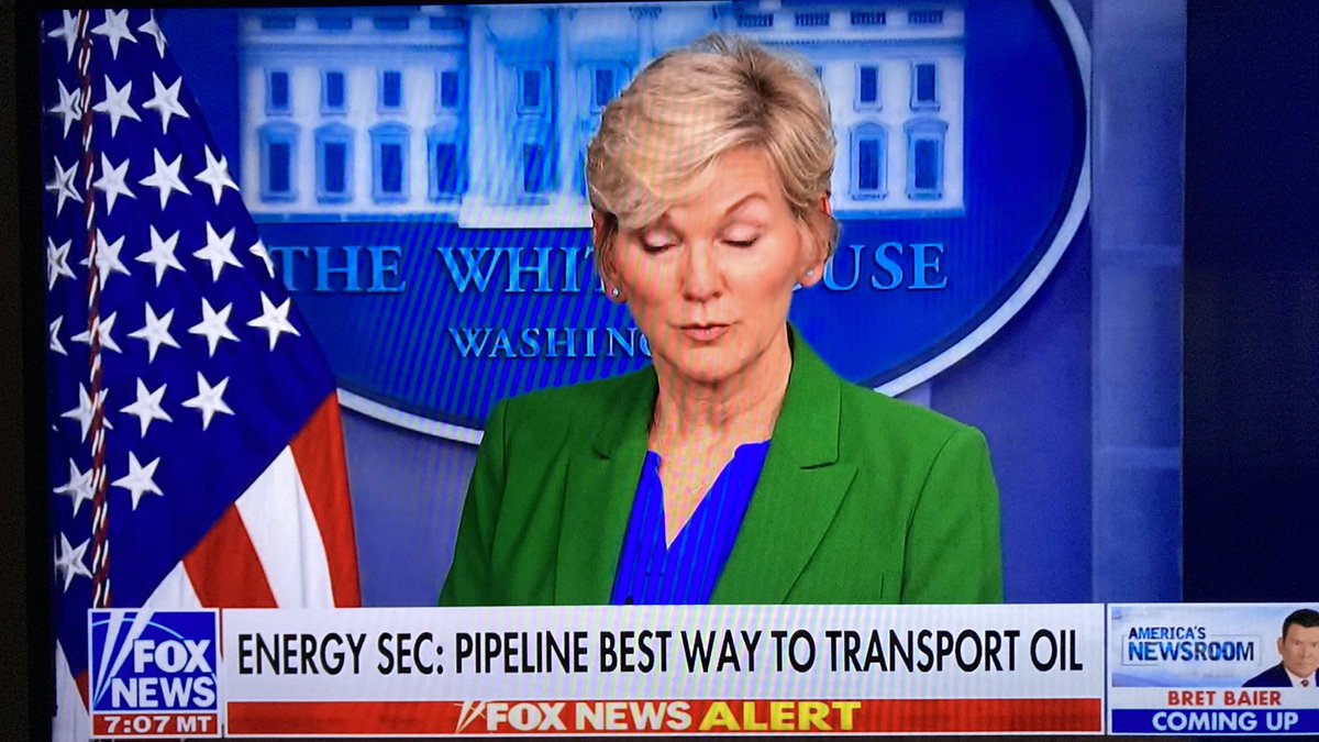 Biden’s Energy Sec responding to using rail roads to transport gas to the east coast, “We are looking into that but nothing compares to pipelines for transporting oil.”

Joe Biden’s first act as President was to cancel the Keystone Pipeline.  🤨