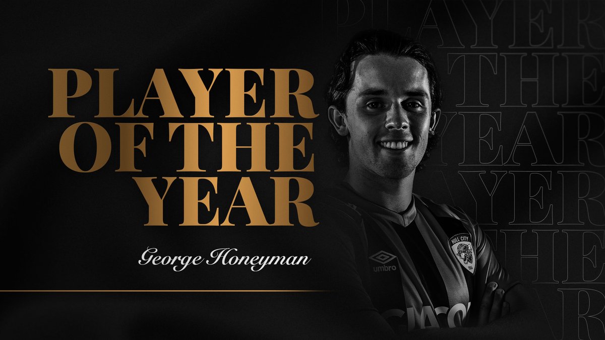 🏆 Our Player of the Year, selected by Grant McCann, is 𝐆𝐞𝐨𝐫𝐠𝐞 𝐇𝐨𝐧𝐞𝐲𝐦𝐚𝐧!

#hcafc | #theTigers