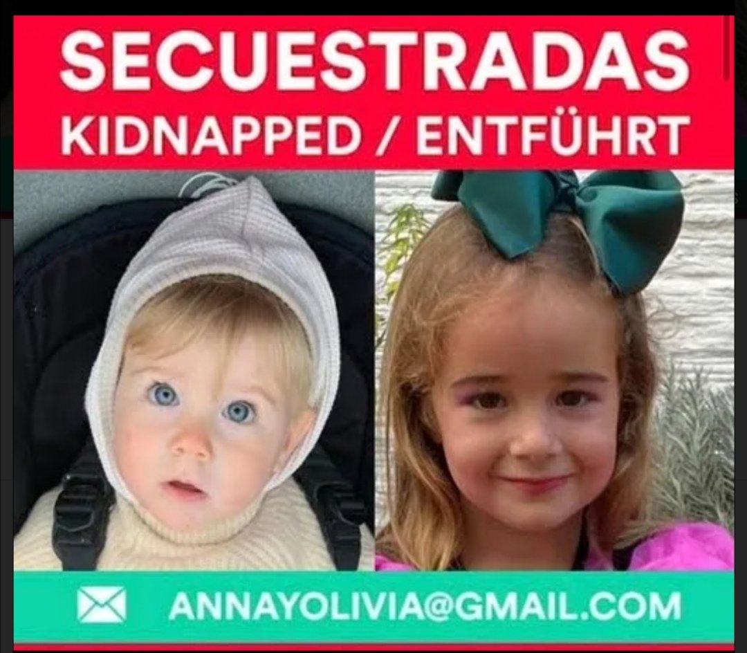 #AnnaYOliviaMissingTenerife #secuestradas #Desaparecidos #desaparecidostenerife #Difundir