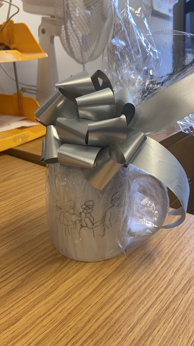 katherineljoel's tweet photo. Thank you so much for my international nurses day mug @subi_menon you are a great nurse, manager and gift wrapper! 🙂 https://t.co/Nv6JeQBG7l