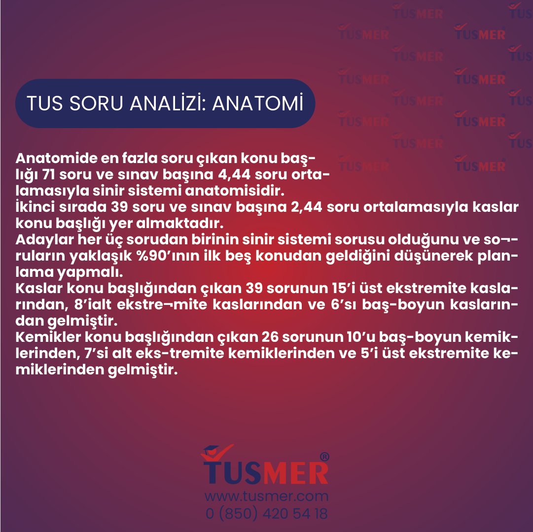 TUS SORU ANALİZİ: ANATOMİ  #tus #tusonline #tıptauzmanlıksınavı #tıptauzmanlık #tıpöğrenci #tıpfakültesi #tusdershane #tusdersane #onlinetus #offlinetus #pratisyenhekimler #intern #interndoktor #tıpöğrencisi #tusiyer #tushazırlık #tusçalışma #tıpçı #tusmezun #tustercih #tuskoçluk