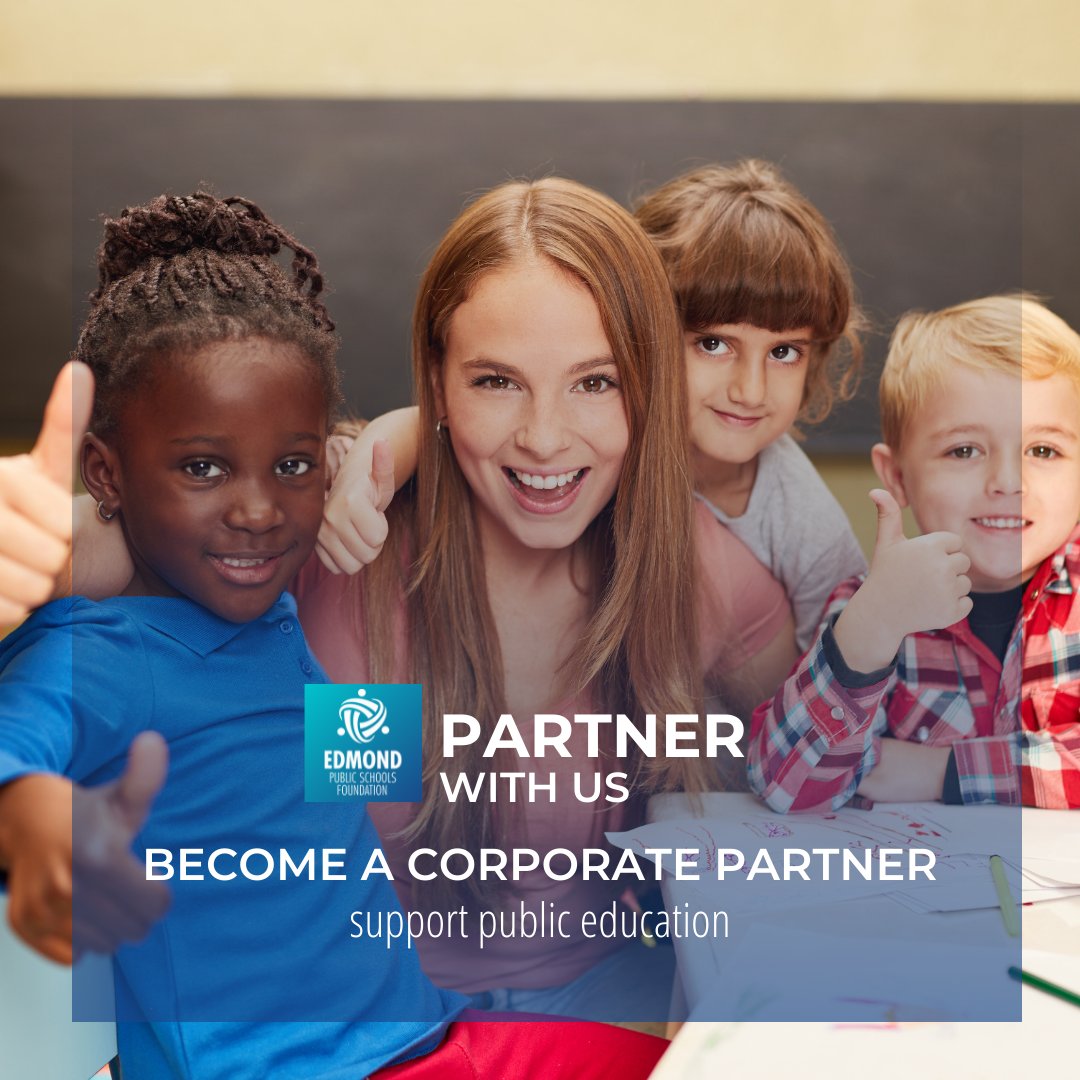 EdmondPSF's tweet photo. Join us all year long at our events while supporting public education in Edmond!  Pledge to become a Corporate Partner by July 1, 2021 and be included on the #OneEdmond t-shirt.
https://t.co/CjU9x6fWYr 
or give us a call (405) 340-2819 https://t.co/yplWCwjBgo