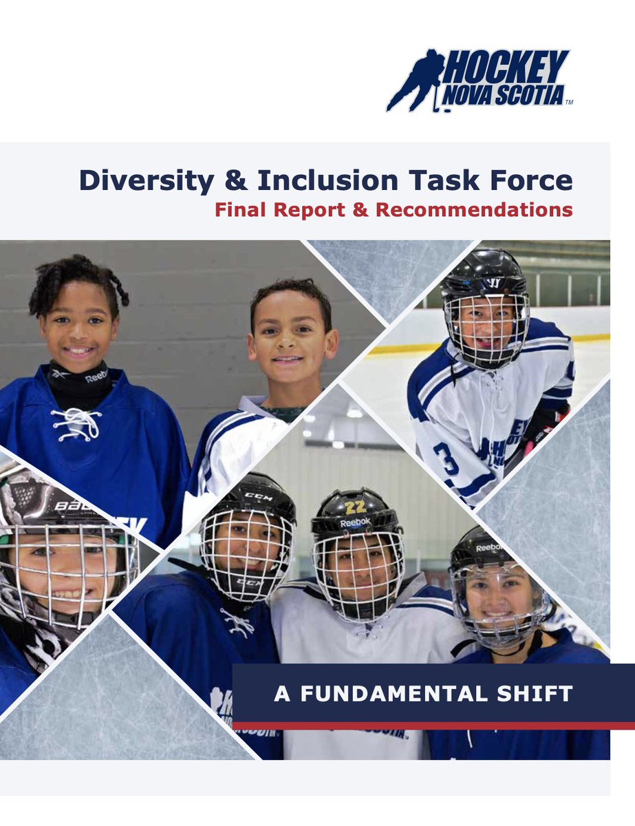 DIVERSITY AND INCLUSION TASK FORCE REPORT: After 16 months of listening and learning, the Hockey Nova Scotia Diversity &amp; Inclusion Task Force has released their report and recommendations on making the game more welcoming and diverse.

READ MORE ➡️ bit.ly/3uL03D1