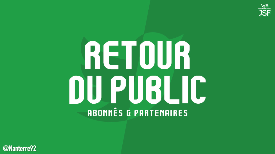 Nanterre92's tweet photo. 😍 Retour du publiiiiiiiiic 😍

A partir du match du 20 mai face à @EBPLO, le Palais des Sports verra le retour du public (800 spectateurs) ! 

Ainsi, les abonnés et partenaires auront un accès privilégié aux derniers matchs de la saison 🚀

Vous nous avez manqué 💚

#WeAreJSF https://t.co/9uBr73KRn8