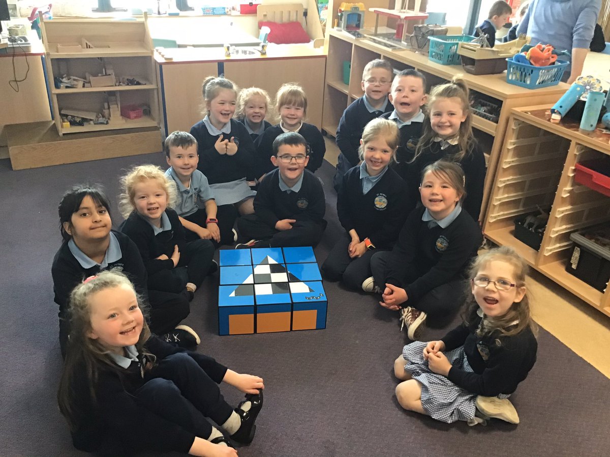 Exploring the number before, in between and after with IZAK9. Primary One worked together to find the hidden shapes as well. <a href="/AbacusandHelix/">IZAK9</a>  #stppsNUM