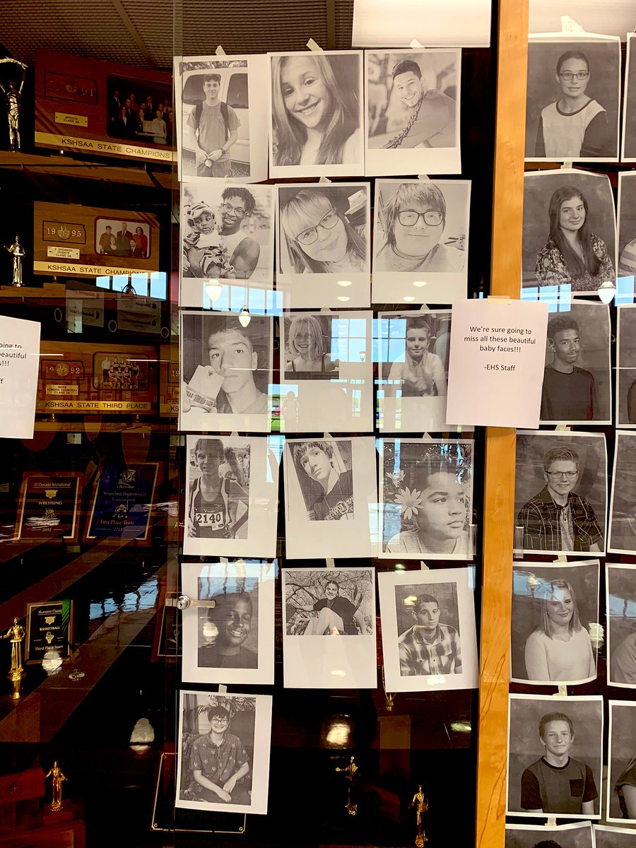 Staff did a Walk down freshman memory lane for our seniors today ❤️🤍🖤
<a href="/eldoradousd490/">El Dorado USD 490</a>