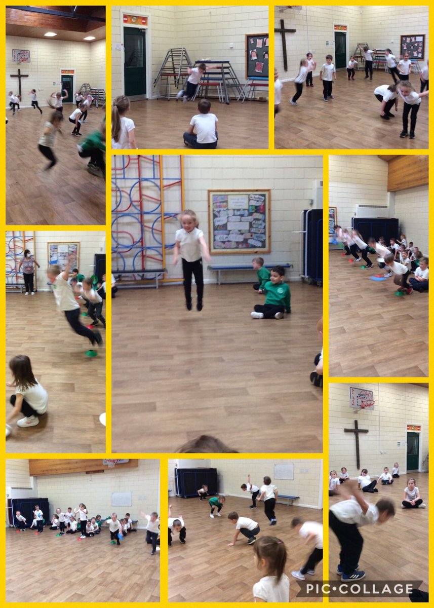 ASA_Primary_PE's tweet photo. Look at how well @ASALeavers26 can jump! We have been learning how to do the long jump today. #ASAWeLovePE #BuildingFuturesShapingLives https://t.co/BzqI2ZHexD