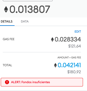 RonaldDante's tweet photo. @CryptoboyNewz @hokkaiduinu @souljaboy @Uniswap Gas fee is more expensive than what I want to buy 🤔🤔😥 https://t.co/MXtOyuy6EP