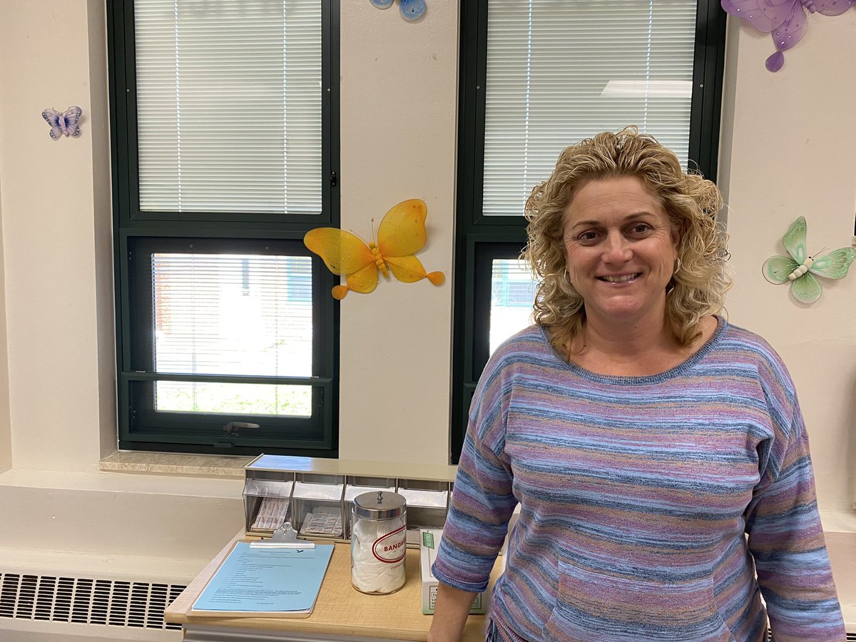 Happy National School Nurse Day to Mrs. Cobb!Your always right there to give comfort and care. Steady and wise when temperatures rise. Compassionate, kind, with a medical mind. 
Skilled and alert if anyone gets hurt. 

Thank you, Mrs. Cobb for all that you do for our school!