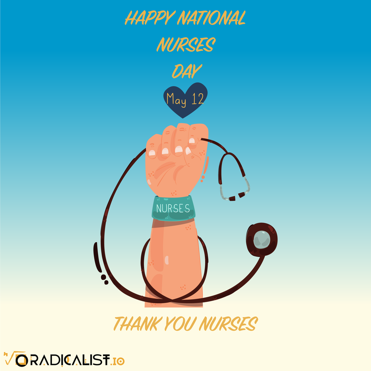 RadicalistLabs's tweet photo. Wishing all the nursing staff and frontline fighters in the medical sector, our heroes, and our champions - #Happy #InternationalNursesDay!

#nursesday #covidnurses #blueforyou #scrubs #frontlineworkers #hospitalworkers  #thankyou #RadicalistLabs #Life #Today #HR https://t.co/MBztLzNawa