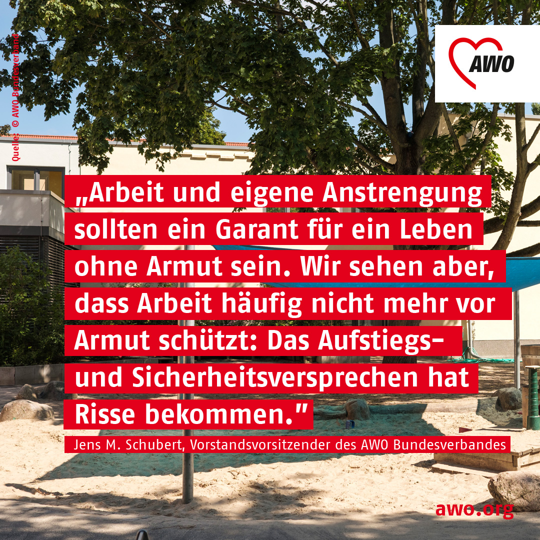 Der 6. Armuts- u. Reichtumsberichts zeigt wieder, was schon vor #Corona lange deutlich war: Aus der #Armut können wir nicht einfach "herauswachsen". Es braucht eine gerechtere Einkommens- und Umverteilung. bit.ly/awo120521a