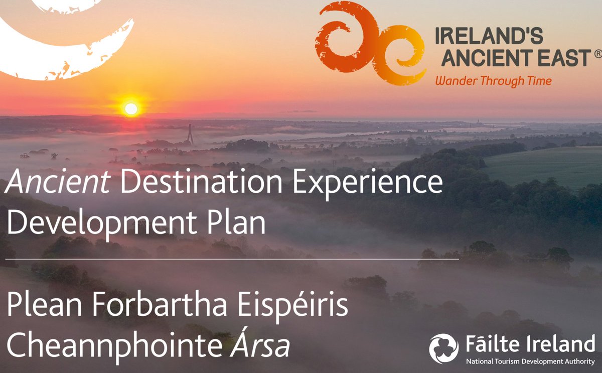 Great to see the Ancient DEDP launched today for Meath and Louth. A super plan to be involved with.  Every success with it for all involved  <a href="/Failte_Ireland/">Fáilte Ireland</a> <a href="/ancienteastIRL/">Ireland's Ancient East</a> <a href="/DiscoverBoyneV/">Discover BoyneValley</a> <a href="/sea_louth/">sealouth</a> <a href="/louthcoco/">Louth County Council</a> <a href="/meathtourism/">MeathTourism</a> <a href="/slanewhiskey/">Slane Whiskey</a> @newgrangeknowth <a href="/CarlingfordAdv/">CarlingfordAdventure</a>