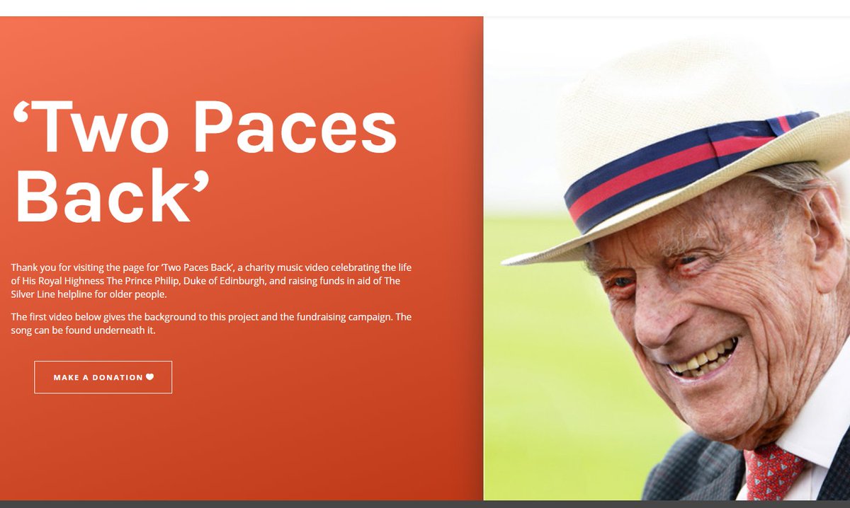 Mr Fish, Assistant Director of @alleynsmusic, has composed the music for the song Two Paces Back, to mark the passing of HRH The Duke of Edinburgh and raise funds for the charity <a href="/TheSilverLineUK/">The Silver Line</a>. Full story, video link and to donate: ow.ly/CiLF50EKUDq #dukeofedinburgh