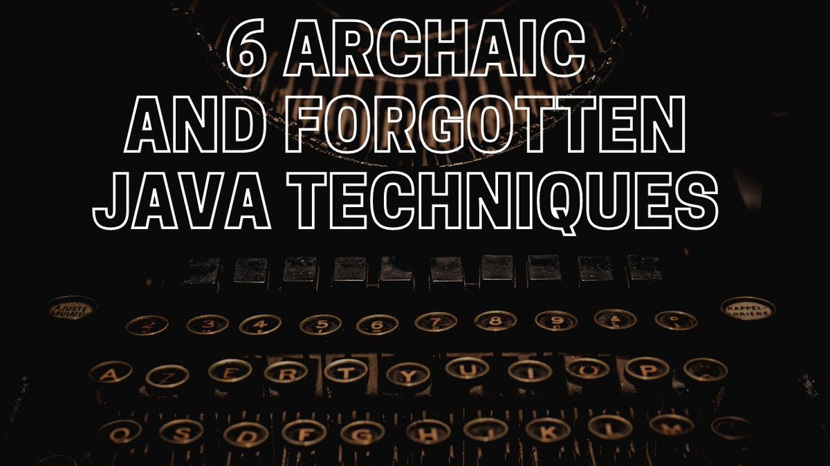 Payara_Fish's tweet image. Longtime @java users we have a nostalgic treat for you! 🧓👵@crystoll takes you through 6 archaic/forgotton #javadeveloper techniques - any fond memories? hubs.ly/H0N8pb-0 #Javaarchitect #applets #MovedbyJava #programminghumour