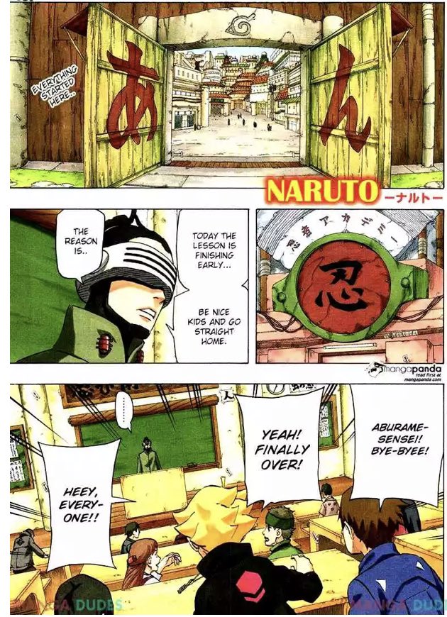 Panda I Wonder If Some People Will Realize It S Not The Boruto Anime S Fault For Designing The Old Gen S Character The Way They Are Have Y All Ever Read Chapter 700