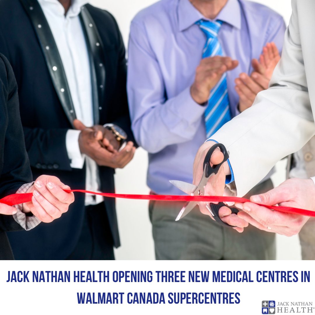 Jack Nathan Medical Corp, a provider of primary care medical clinics located in Walmart® Supercentres under the Jack Nathan Health® brand announced three new locations in Western Canada, with two locations opening in Alberta and one in British Columbia. 🩺
investors.jacknathanhealth.com/news/news-deta…