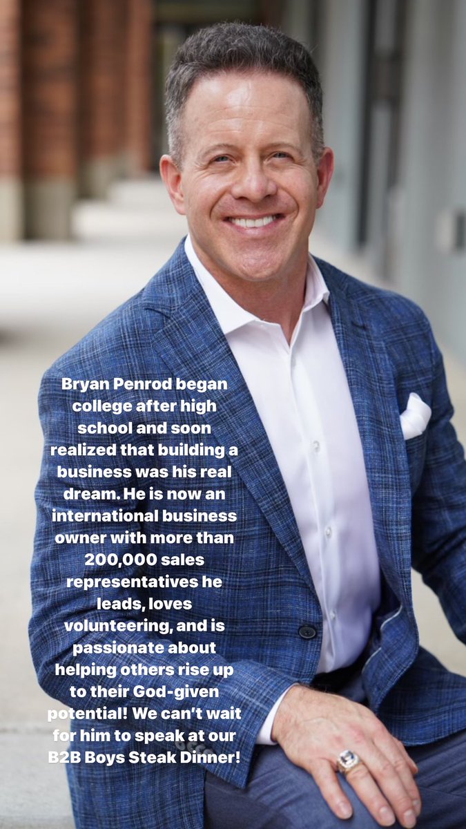 B2BMinistry1's tweet photo. There are so many AMAZING men speaking at our upcoming Man-Up dinners! Huge shoutout to Stonebridge church for hosting our dinners this year!🎉 Click the link to donate to the ministry! https://t.co/LouTYMebDY https://t.co/ndpcIfTzik