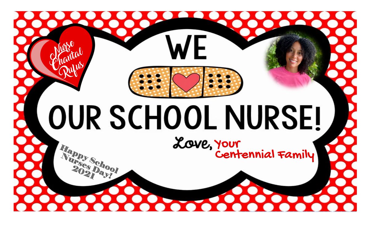 We are celebrate one of the most important people on our campus this year, Nurse Chantal Rufus!  Every day, she provides support for students and staff -  - all during a global pandemic.  We are so grateful for Nurse Chantal!!  WE LOVE YOU!!!
#SND2021
#PlanoISDCelebrates