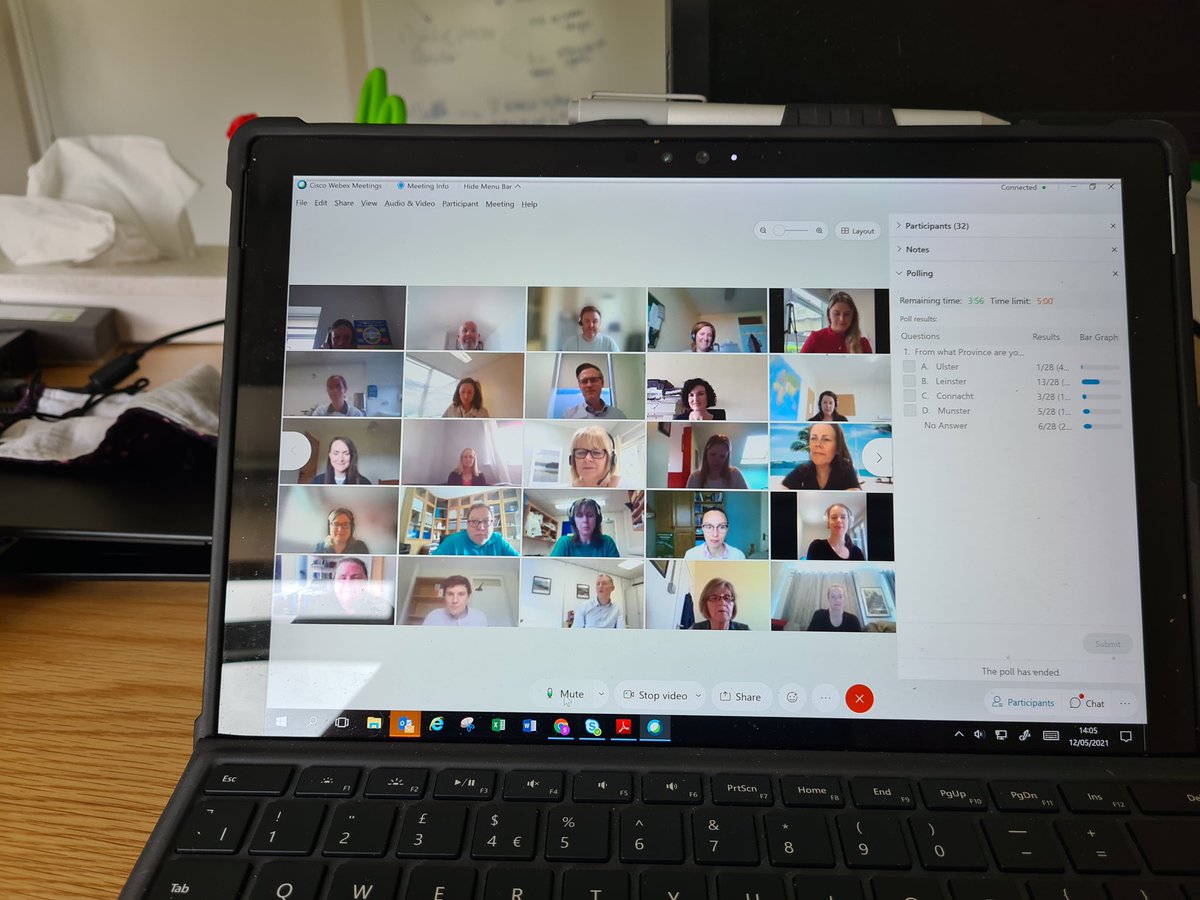 Great attendance and engagement from <a href="/WeHSCPs/">National HSCP Office, HSE</a> at our first HSCP Virtual Research Speed Networking event. <a href="/JackieAReed/">Jackie Reed</a> <a href="/conneely_f25/">Frances Conneely</a> <a href="/suzie_guerin/">Suzie Guerin</a> <a href="/AlisonEnright2/">Alison Enright</a> <a href="/MarySam75513849/">Mary Samuel</a> @EWalshGalway