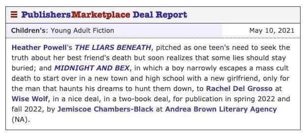 HeatherLPowell's tweet photo. I’m thrilled to share the news that I’ve signed a 2 book pub deal with the fabulous new imprint of Wolfpack Publishing, @WiseWolfBooks 

Big thanks to my agent queen @Jemiscoe for finding my book babies a home. 

I can’t wait to introduce you all to Becca, Ben, Midnight, &amp; Bex https://t.co/nyezeTwxxq
