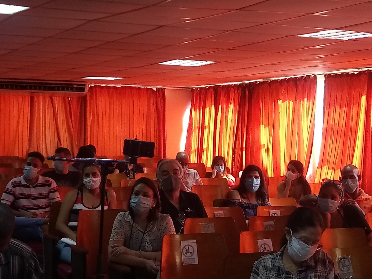 En seminario de capacitación a los especialistas de <a href="/finanzasprecios/">Ministerio de Finanzas y Precios Cuba</a>  la Dtra Gral del INASS explica sobre DL-36 modificativo de la Ley de Seguridad Social como medida que tributa al fortalecimiento de la empresa estatal socialista. #CubaViva <a href="/OnatdeCuba/">ONAT de Cuba</a> <a href="/PresidenciaCuba/">Presidencia Cuba 🇨🇺</a>