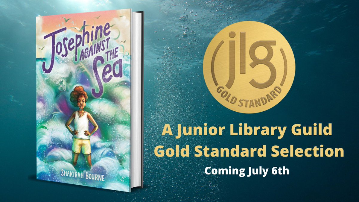 NEWS! I am so excited to share that JOSEPHINE AGAINST THE SEA is a Junior Library Guild Gold Standard Selection! As someone who spent a lot of time in the library growing up, I am thrilled that my Barbadian adventure received this honour. Thank you @JrLibraryGuild!! #JLGSelection